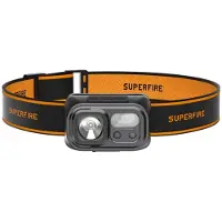 Superfire Headlamp HL23, 220lm, USB-C