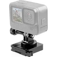 Puluz Helmbevestiging voor actiecamera's (DJI Osmo Actie, Dji Actie 2, GoPro Max), Actioncam-accessoires