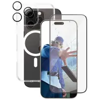 PanzerGlass CARE 3 In 1 iPhone 16 Pro Max Urban Combat Bundel Hoesje Screen En Camera Protector