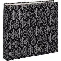 Hama fotoboekalbum - La fleur - 30x30 - 100 pagina's - Zwart