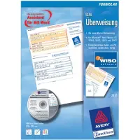 Avery-Zweckform Overschrijvingsformulier SEPA-Überweisung DIN A4 Aantal paginas: 100 2817