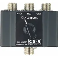 Albrecht Antenneomschakelaar CX-5 3-Wege Antennenschalter 7402
