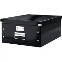 Leitz 6045 WOW grote opbergdoos zwart