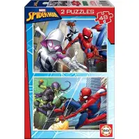 Educa - puzzel - 2 x 48 stuks - spiderman