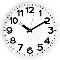 Eurotime - 82321 - wandklok - Quartz - Analoog