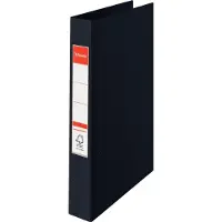 Esselte Ringband 2-ringen van 25mm O-Ring Zwart