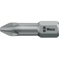 Wera bit 855/1 TZ, Pozidriv, PZD 2, lengte 25 mm, 10 stuks