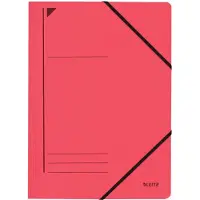 Leitz Elastomap 3980, A4 karton, rood