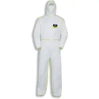 Uvex 9871012 Overall voor eenmalig gebruik type 5/6 Maat: XL Wit