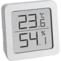 TFA-Dostmann Thermo- en hygrometer Wit