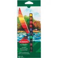 Derwent Academy Olieverf van Hoge Kwaliteit - Tube van 12 ml - Set van 12