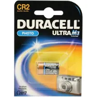 Duracell CR2 Ultra - Lithium batterij 3V - 850mAh capaciteit