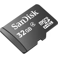 SanDisk 32GB Micro SD Class 4 geheugenkaart