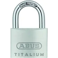 ABUS Cilinder hangslot 64TI/40 gelijksluitend 62 mm - 79474