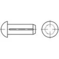 Toolcraft TO-5451858 Halfronde kerfnagel 2.3 mm 500 stuk(s)