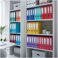 Esselte ordner Power N1 geel rug van 5 cm
