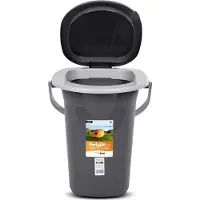 Greenblue Campingtoilet 19L - Mobiele toiletemmer Reistoilet Toiletemmer Toilet Mobiele camping Antraciet