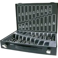 RUKO A214200 HSS Metaal-spiraalboorset 170-delig 1 mm, 1.5 mm, 2 mm, 2.5 mm, 3 mm, 3.5 mm, 4 mm, 4.5 mm, 5 mm, 5.5 mm, 6 mm, 6.5 mm, 7 mm, 7.5 mm, 8 mm, 8.5