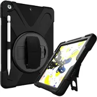 ESTUFF Beschermcase - - iPad 10.2 - Zwart - Met screen protector - Unisex
