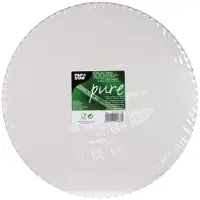 Papstar Wegwerpservies, 11368 Cake papier rond (100 x)