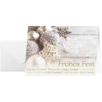 Sigel Kerstkaarten Christmas Feeling, DIN A6, glanskarton, incl. envelop, 25 stuks