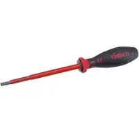 Cimco Werkzeuge VDE Platte schroevendraaier Kopbreedte: 4 mm Koplengte: 100 mm