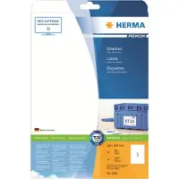Herma Premium 5065 permanent hechtende etiketten A4 210 x 297 mm wit (25 etiketten)