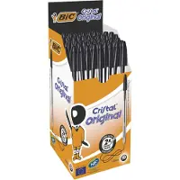 BIC Cristal balpen zwart (50 stuks)
