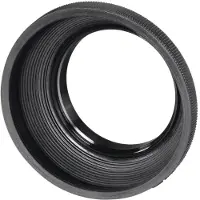 Hama Zonnekap ST voor standaard lenzen, opvouwbaar, 62 mm, Zonnekap, Zwart
