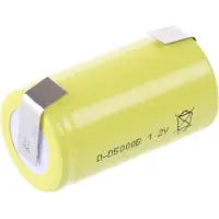 Mexcel D5000B Speciale oplaadbare batterij D (mono) U-soldeerlip, Flat-top NiCd 1.2 V 5000 mAh 1 stuk(s)