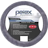 Petex Design 1108 Stuurwielhoes TPE Zilver 36 - 38 cm