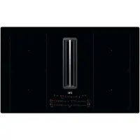 AEG CCE84751CB Zwart Ingebouwd 83 cm Inductiekookplaat zones 4 zone(s) Inbouw afzuigkap