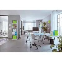 Leitz Wow Desk Cube 5 Drawers 1 Large And 4 Small Buc Drawers Wit Kinderen