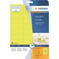 Technaxx Special 5140 permanent hechtende fluo-etiketten A4 63,5 x 29,6 mm fluogeel (540 etiketten)
