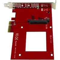 StarTech.com U.2 naar PCIe adapter voor 2.5 inch U.2 NVMe SSD - SFF-8639 - x4 PCI Express 3.0