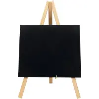 Securit Mini Easel krijtbord - 24,4 cm x 15 x 13,5 cm - blanco