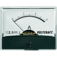 Voltcraft AM-60X46/3A/DC: Inbouwmeetinstrument, AM-60X46/3A/DC, 3A, roterende spoel
