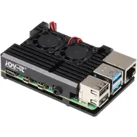 Raspberry Pi beschermhoes "BLOCK ACTIVE" voor Raspberry Pi 4B
