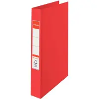Esselte ringmap Vivida rood, 2 ringen - 5 stuks