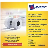 Avery-Zweckform Multifunctioneel Label Plr1226 12x26 Mm
