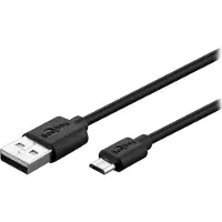 Goobay micro-USB 2.0 snellaad- en synchronisatiekabel kabel 1 meter