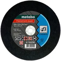Metabo 616338000 Doorslijpschijf recht 350 mm 10 stuk(s) Staal