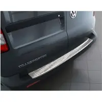 Avisa RVS Achterbumperprotector Volkswagen Transporter T5 2003-2015 (alle) & T6 2015- (met achterdeuren) ' voor o.a. VOLKSWAGEN