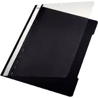 Leitz Snelhechter A4 - 30% pre-consumer gerecycled plastic - 25 Stuks - Zwart