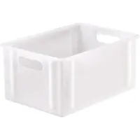 Smartstore - Basic Opbergkrat M 12,5 liter - Roestvast Staal - Transparant