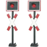 Viessmann Modelltechnik 5058 H0 Set van 2 stuks Andreaskruis Kant-en-klaar model