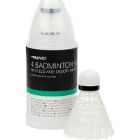 Avento 4 Badminton Shuttles - LED - Wit