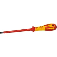 C.K. VDE Platte schroevendraaier Dextro VDE T49144-080 Kopbreedte: 8 mm Koplengte: 175 mm