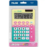 Milan Sunset 12 Calculator Zilver