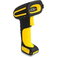 DeLOCK Industrial Barcode Scanner 1D and 2D for 433 MHz or Bluetooth with inductive charging station